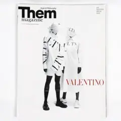 Them magazine 2019 VALENTINO ステッカー付き