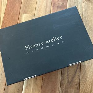 FIRENZE ATELIER フィレンツェ アトリエ 靴 タッセル ローファー スエード ネイビー ブルー　メンズ　28センチ程度　ハンドメイド