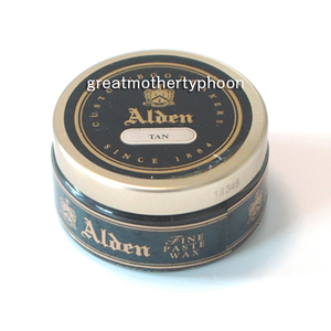 送料コミ追跡アリ◆新品◆オールデン シュー ワックス タン 1個★Alden Fine Paste Shoe Wax Tan