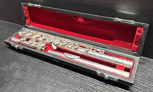 PEARL FLUTE PF-521 PEARL MUSICAL INSTRUMENT CO. 5737 フルート 管楽器 ケース付 パール 11E4AN