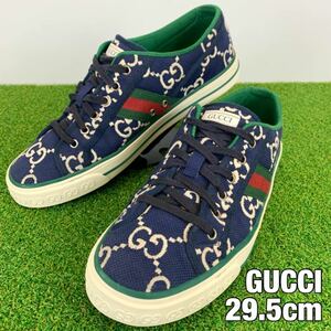 GUCCI　【GG柄】　【シェリーライン】　【大人気】　【希少】　グッチ　キャンバス　スニーカー