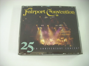 [2CD] FAIRPORT CONVENTION / 25TH ANNIVERSARY CONCERT フェアポート・コンヴェンション EEC盤 WOODWORM RECORDS WRDCD022 ◇r21009