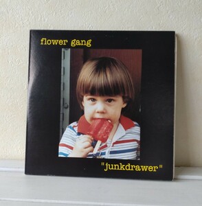 FLOWER GANG Junkdrawer 7インチ 2枚組 spinART RECORDS