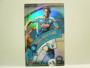 WCCF FOOTISTA 2020 EX ドリース・メルテンス　Dries Mertens 1987 Belgium　SSC Napoli 19-20　EX-R