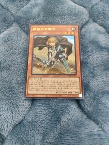 【新品】 遊戯王 デュエルモンスターズ 新鋭の女戦士 Vジャンプ 2021 11 特典 非売品 　　