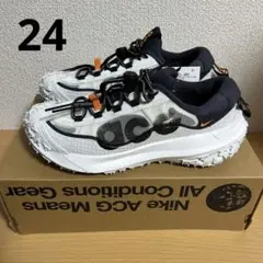 新品 NIKE ACG MAUNTAIN FLY 2 LOW 白 24cm