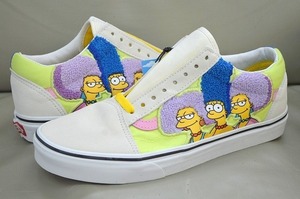 新品未使用 VANS バンズ SIMPSONS シンプソンズ 別注 コラボ OLD SKOOL オールドスクール US8.5 26.5センチ 送料無料