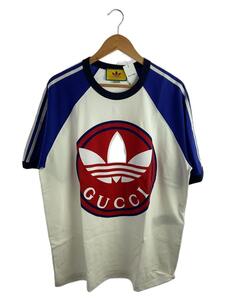 GUCCI◆Tシャツ/XL/コットン/WHT/722938