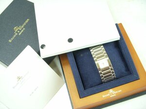 ★とちぎ屋！【ＢＡＵＭＥ＆ＭＥＲＣＩＥＲ】 ボーム＆メルシエ キャットウォークＳＳ ダイヤモンド仕様！ メンズ腕時計 優雅な逸品！！★