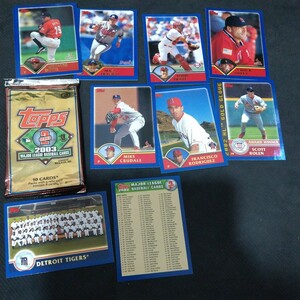 レトロカード 2003 topps series2 8枚セット