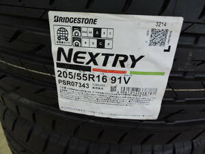 ☆BRIDGESTONE (ブリヂストン)　NEXTRY (ネクストリー)　205/55R16 91V　4本セット☆