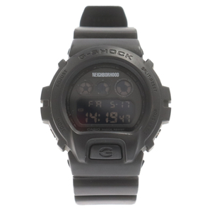 CASIO G-SHOCK カシオ ジーショック 18SS×NEIGHBORHOOD DW-6900FS ネイバーフッド クオーツ式腕時計 ブラック