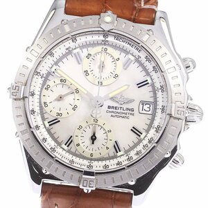 ブライトリング BREITLING J13352 クロノマット K18WG 自動巻き メンズ 内箱付き_767105