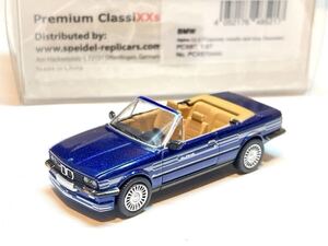 PCX 1/87 BMW Alpina E30 C2 2.7 Cabriolet 3シリーズ カブリオレ アルピナ ブルーメタリック