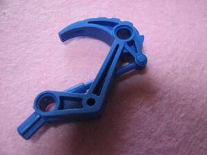 ☆レゴ-LEGO★32551☆バイオニクル☆パーツ★LEGO Technic Hook with Axle☆ブルー☆美品★USED