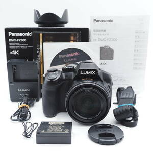 ★新品級・元箱付き★ Panasonic パナソニック デジタルカメラ ルミックス FZ300 DMC-FZ300-K #2369