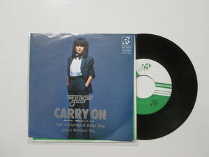 CARRY ON / 葛城ユキ　　レア！　邦楽 EPレコード