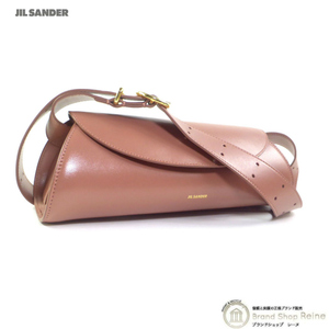 ジルサンダー （JIL SANDER） Cannolo カンノーロ スモール ハンド バッグ J07WD0023 ピンク系（新品同様）中古