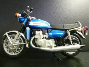 1/24　スズキ GT750 ジャッカルブルー　スズキ　GT　750　並列3気筒水冷　バッファロー　水牛　1971