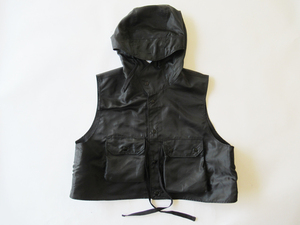 ENGINEERED GARMENTS Hood Short Vest - Poly Pilot Twill サイズM ベスト/ エンジニアドガーメンツ