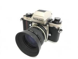 ★ Nikon F3/T + NIKKOR 28mm 1:2.8 ★ フィルム一眼レフカメラ チタンカラー レンズセット ニコン