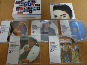 Michael Jackson Tour Souvenir CD Single マイケル・ジャクソン来日記念スペシャル CD BOX（廃盤）