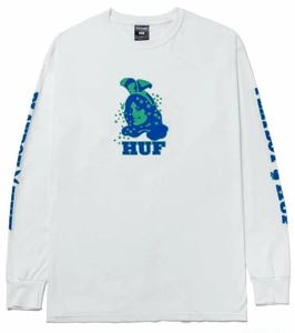 HUF X Playboy Bunny L/S T-Shirt White S Tシャツ