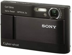 ソニー SONY デジタルカメラ サイバーショット DSC-T10 ブラック DSC-T10(中古品)