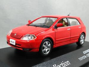 TOYOTA COROLLA ALLEX J-collection KYOSHO 京商 カローラ J-コレクション アレックス トヨタ レッド 縮尺1/43 同梱歓迎 匿名配送