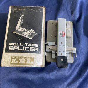 【中古品】LPL★ROLL TAPE SPLICER Single-8 ロールテープスプライサー シングル8 編集機材 レトロ カメラ用品