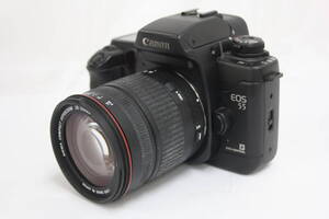 【返品保証】 キャノン Canon EOS 55 Sigma Compact Hyperzoom 28-200mm F3.5-5.6 Macro ボディレンズセット v6036