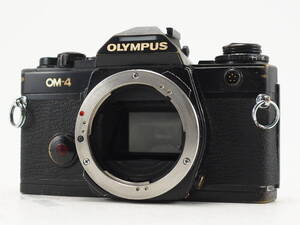 ★訳あり実用品★ オリンパス OLYMPUS OM-4 ブラックボディ ★シャッターOK! #TA6495