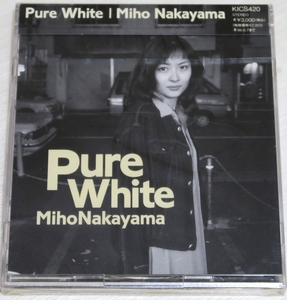 ◇ CD 中山美穂 Miho Nakayama Pure White 初回盤 KICS-420 新品 ◇