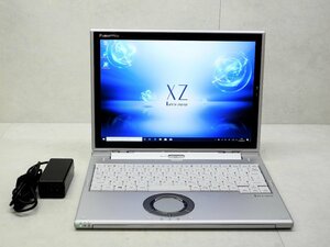 ☆1円☆第7世代/CF-XZ6R17VS/Core i5 2.60GHz/8GB/SSD256GB/累積7540/高解像度2160×1440/無線/Bluetooth/タッチ/カメラ/Office/DtoD領域☆