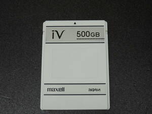 【検品済み/使用時間：666】maxell IVDRS M-VDRS500G.C 500GB 管理:v-23