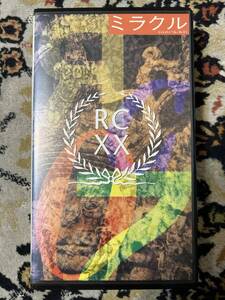 ビデオテープA8★903中古 VHS◆ ■RCXX ミラクル RC SUCCESSION 20th Anniversary ■VHS ■RCサクセション ■忌野清志郎