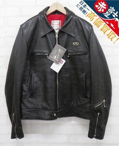 3J4515/Lewis Leathers ドミネーター タイトフィット 551T ルイスレザー ライダース ジャケット