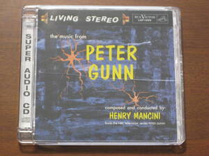 HENRY MANCINI ヘンリー・マンシーニ/ OST ~ PETER GUNN 2015年発売 Analogue P社 Hybrid SACD 輸入盤