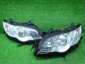 スバル BP BL レガシィ 後期 ヘッドライト左右 HID 100-20959 4M 240326047