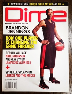 2008 January DIME MAGAZINE #46 BRANDON JENNINGS / ダイム 雑誌 ブランドン ジェニングス NBA Basketball