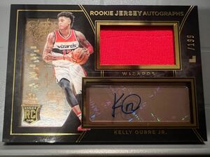 最高級版/199 RC Auto Jersey 15 Panini Black Gold Kelly Oubre Jr. ケリー・ウーブレ・ジュニア 直筆 ルーキー サイン NBA バスケ 76ers