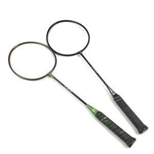 YONEX CARBONEX ヨネックス カーボネックス フルカーボンシャフト バトミントンラケット 2本セット 訳ありジャンク