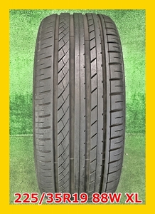 ★2017年製 225/35R19 88W XL ハイフライ HF805 中古 夏タイヤ 1本 19インチ★