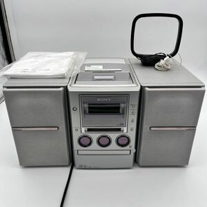 SONY ソニー CMT-M100 CD MD カセット AM FM ラジオコンポ　ジャンク