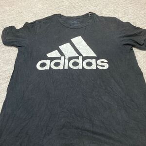 ④半袖Tシャツ adidas ブラック Mサイズ アディダス