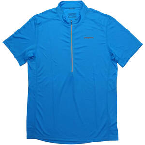 Patagonia S/S Fore Runner Zip Neck M　パタゴニア フォアランナー ジップネック 半袖 シャツ ベースレイヤー Capilene キャプリーン