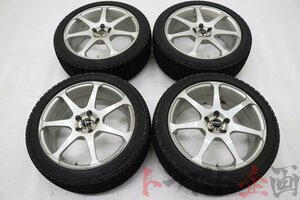 2101038496 YOKOHAMA AVS モデル7 シルバー 17x7.0 50 PCD100 トラスト企画 U