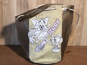 新品　未使用　当時物　Tom &Jerry トム&ジェリー　vintage retoro 古い　昔の　昭和レトロ　ビーチバッグ