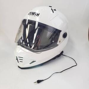 24千/A023168-2/SS3000/M014-583/ ZENITH HELMETS ゼニス ヘルメット MODEL:YX-6 サイズ：XL Bluetooth イヤフォン フルフェイス