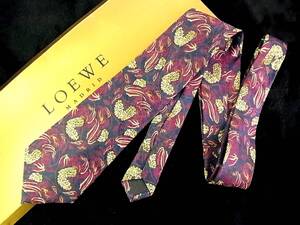 ■E2954N●美品●【ＬＯＥＷＥ】ロエベのネクタイ